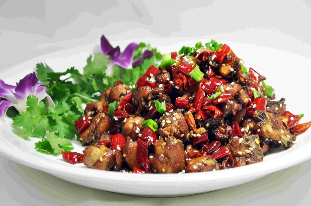 高清美食菜谱JPG图片辣子鸡川菜摄影美工设计喷绘打印合成素材 (8)