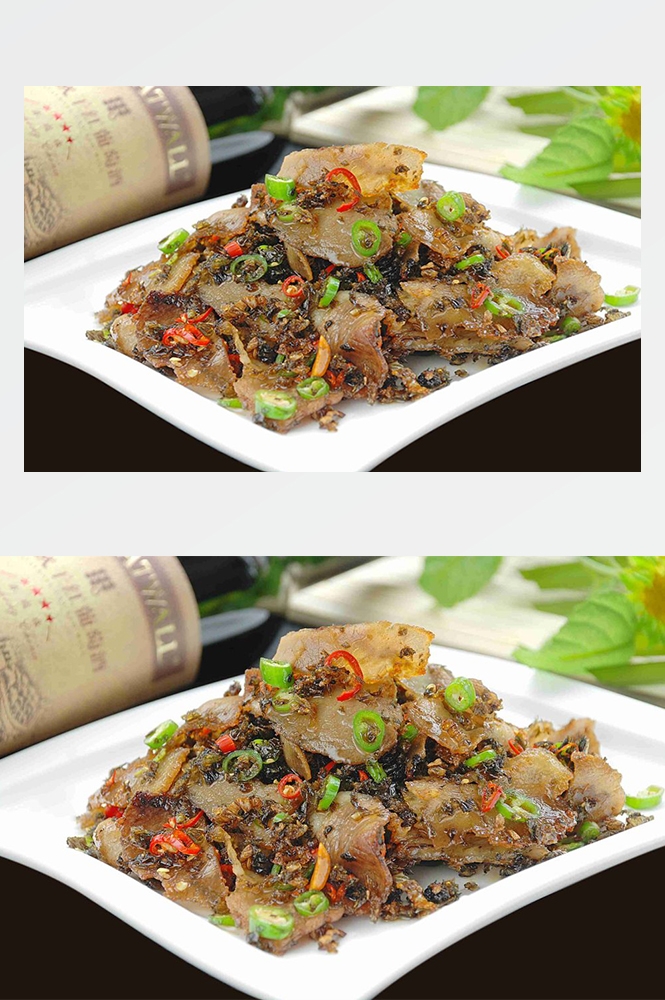 高清美食菜品菜谱回锅肉摄影美工设计喷绘打印合成素材