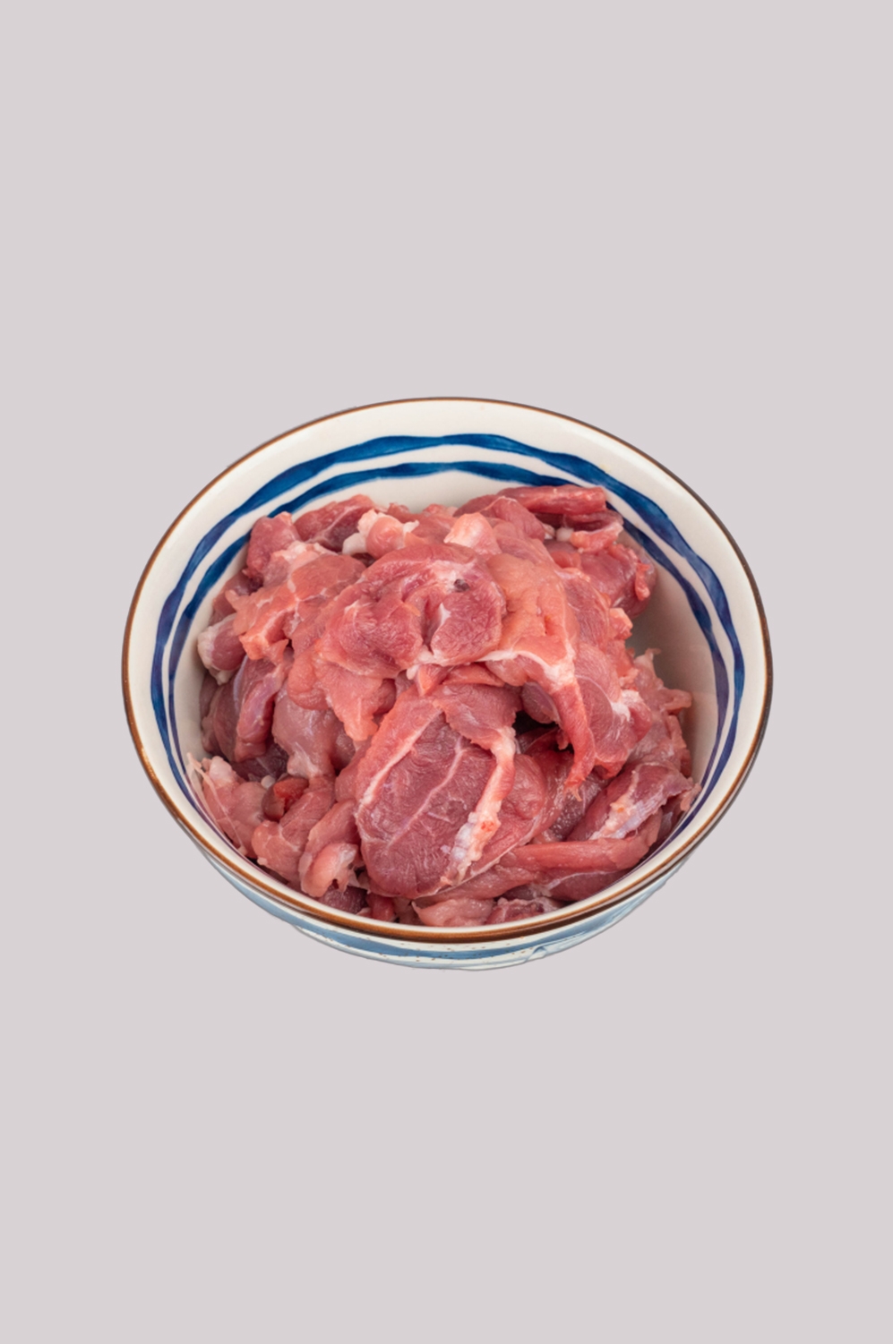 猪肉五花肉瘦肉排骨插画元素免抠素材85