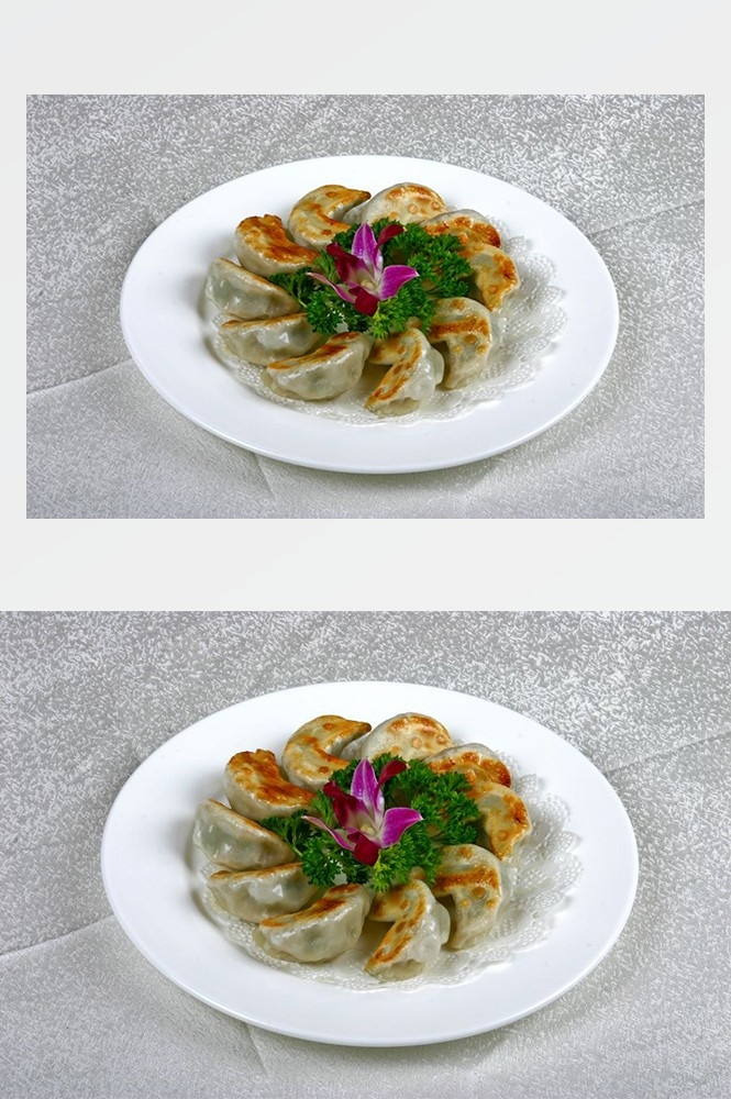 5高清美食菜品菜谱JPG图片生煎锅贴图库 (48)