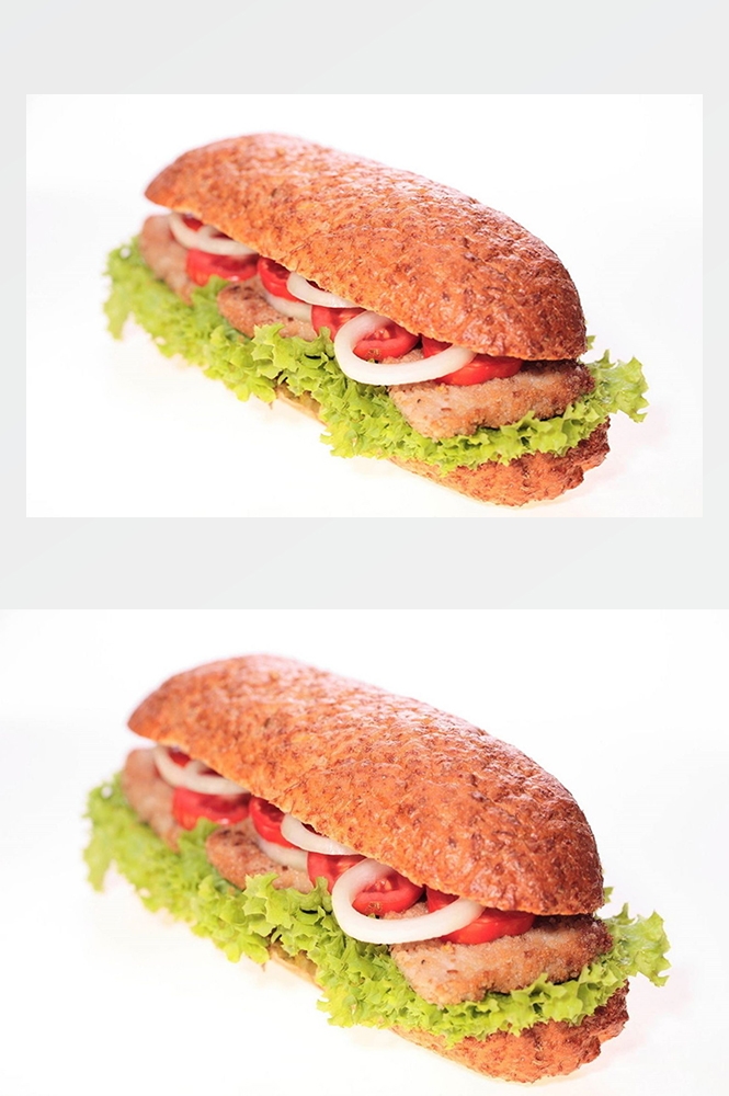 高清美食菜品菜谱汉堡美工设计素材