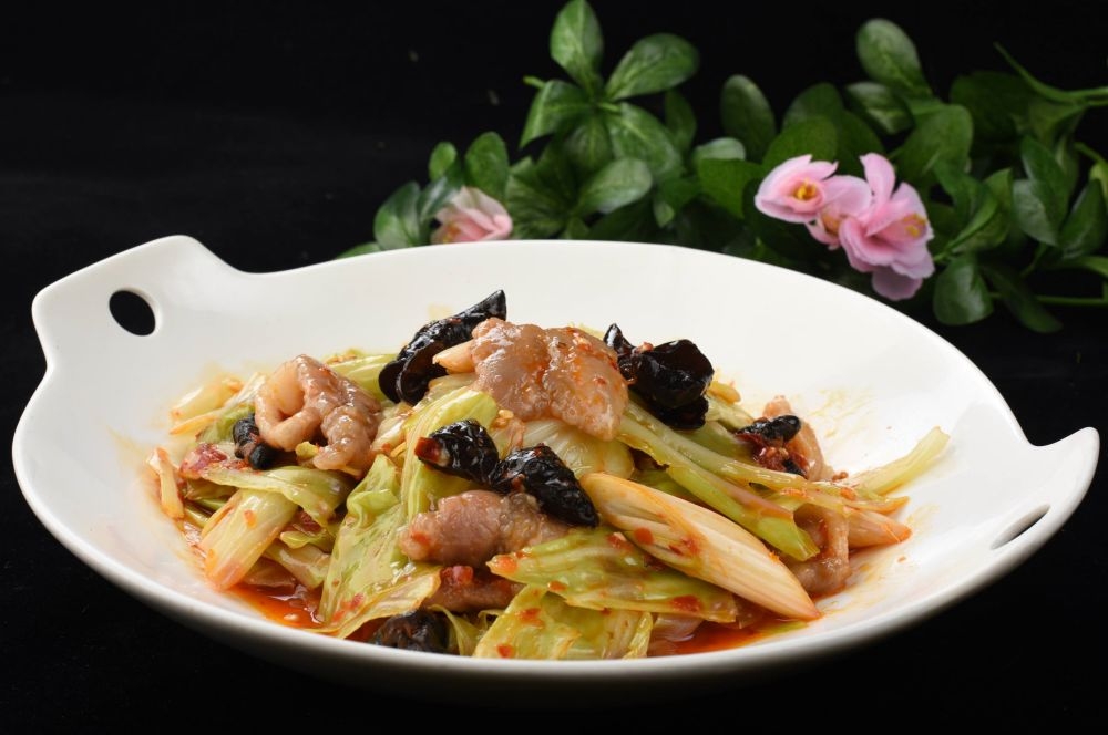 高清美食菜品菜谱回锅肉摄影美工设计喷绘打印合成素材 (22)