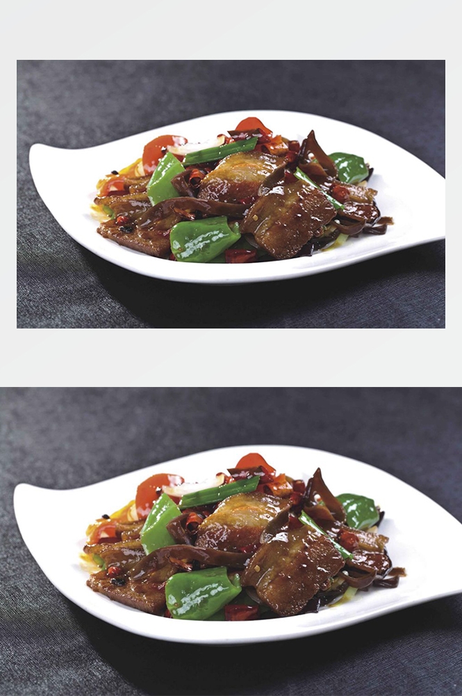 高清美食菜品菜谱回锅肉摄影美工设计喷绘打印合成素材