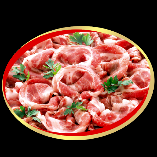 牛肉牛肉卷牛排插画元素免抠43