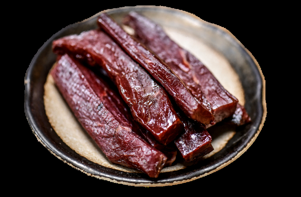 餐饮美食牛肉干牛肉粒插图素材免抠36