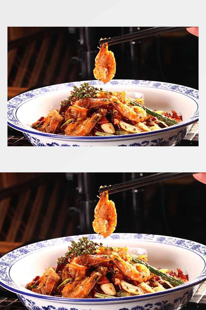高清美食菜品菜谱JPG图片香辣虾炒菜美工设计喷绘打印合成素材