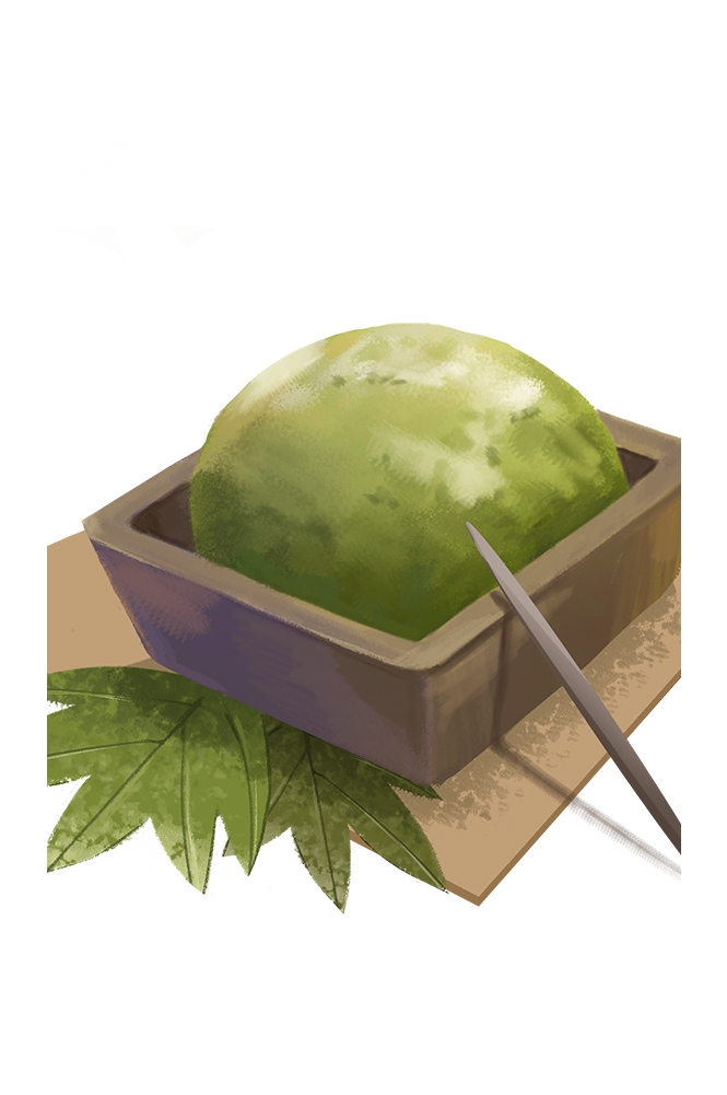 清明节海报设计插图卡通青团素材图片元素免抠98