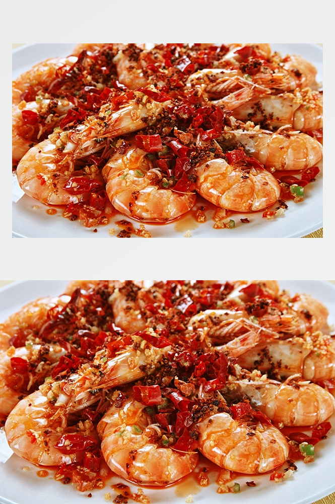 高清美食菜品菜谱JPG图片香辣虾炒菜美工设计喷绘打印合成素材