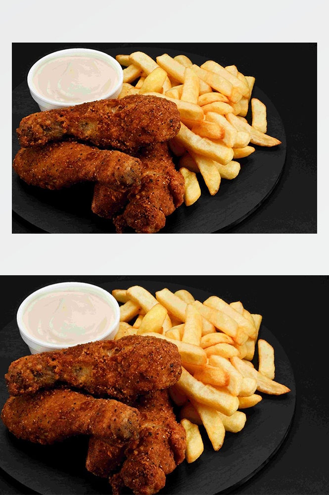 高清美食菜谱图片炸鸡腿鸡翅鸡块美工设计素材