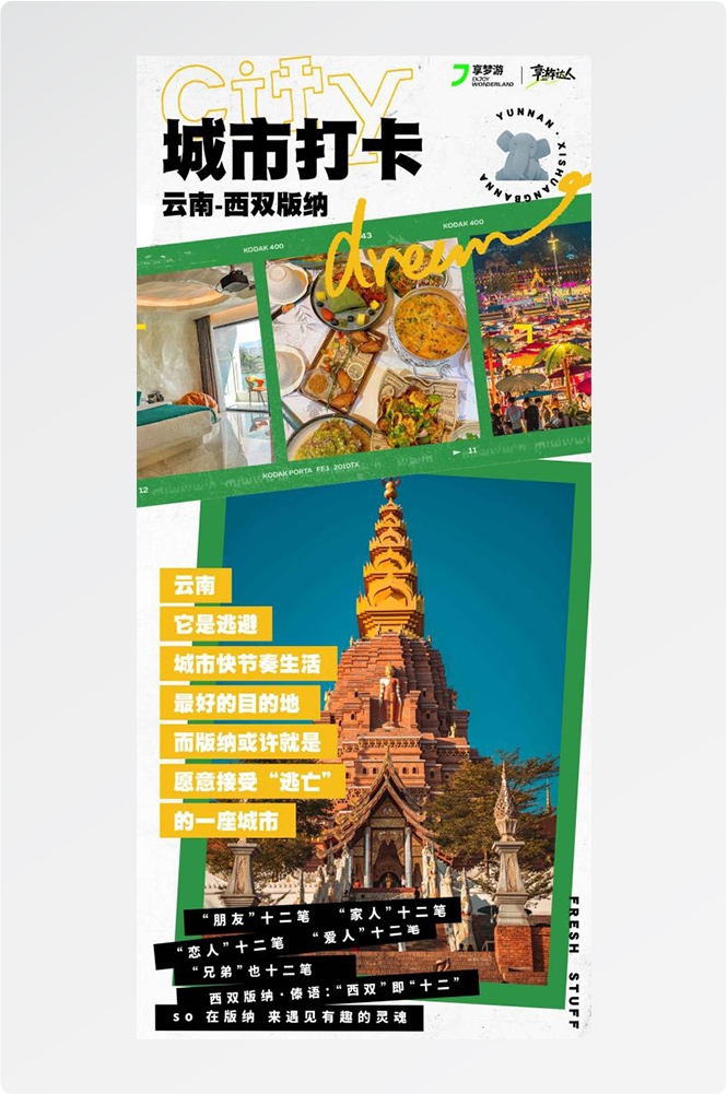 云南昆明大理洱海丽江西双版纳滇西腾冲泸沽湖旅游海报47