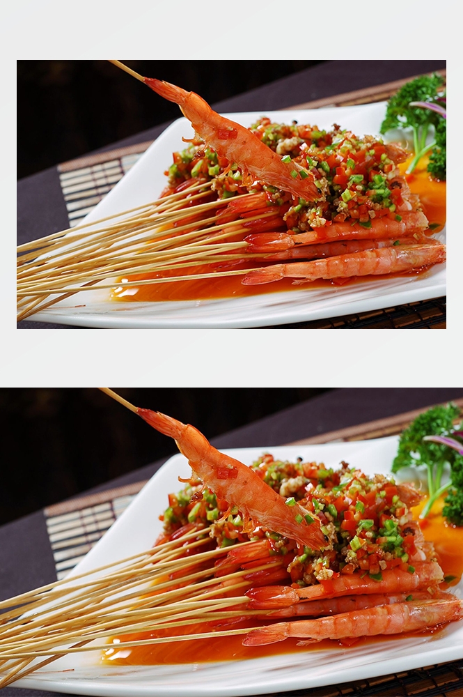 高清美食菜品菜谱JPG图片香辣虾炒菜美工设计喷绘打印合成素材 (25)