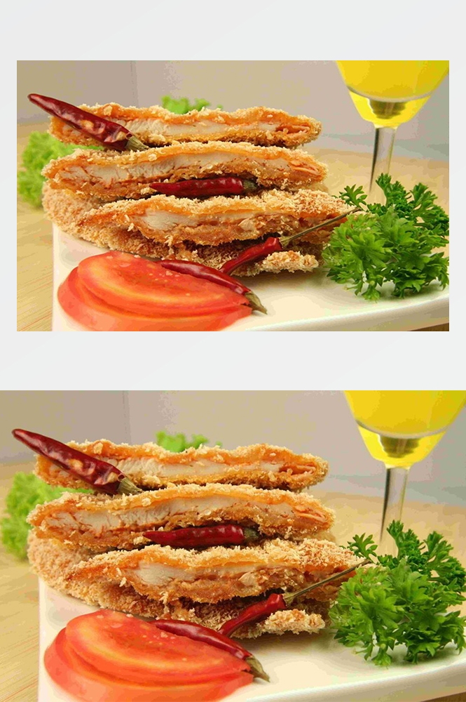 高清美食菜谱图片炸鸡腿鸡翅鸡块美工设计素材
