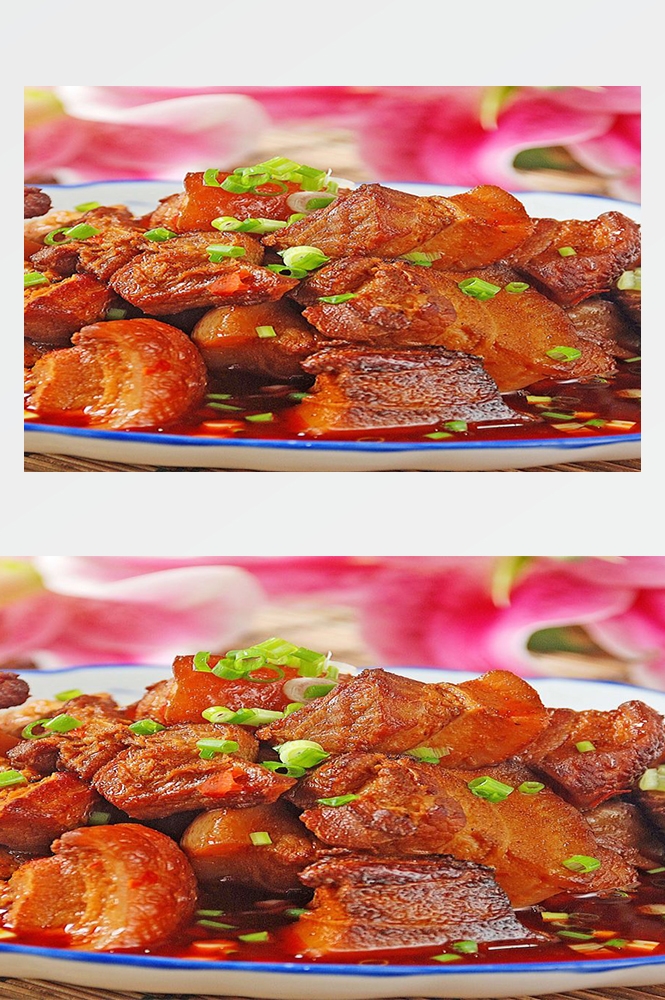 高清美食菜品菜谱JPG图片红烧肉 (17)