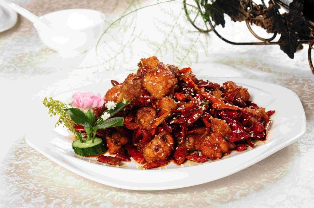 高清美食菜谱JPG图片辣子鸡川菜摄影美工设计喷绘打印合成素材 (33)