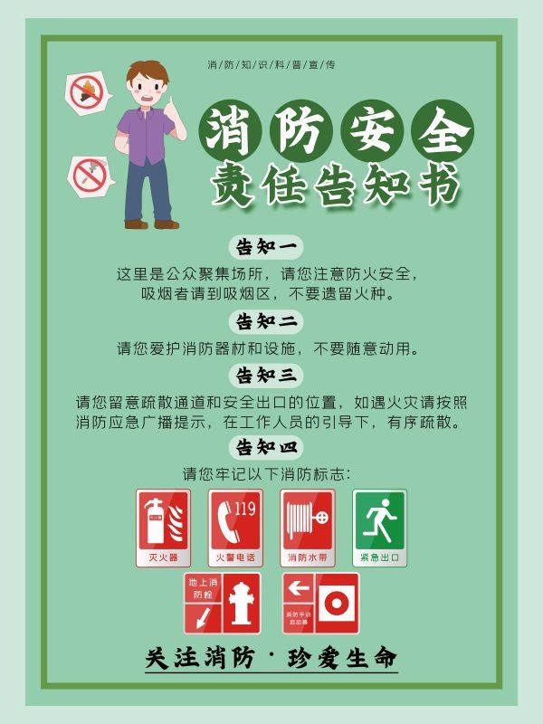 绿色消防安全知识套图3