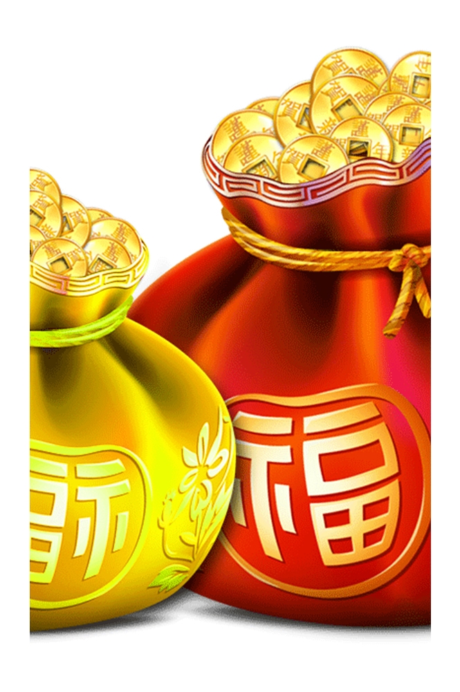 福袋钱袋插画图片装饰元素免抠素材43