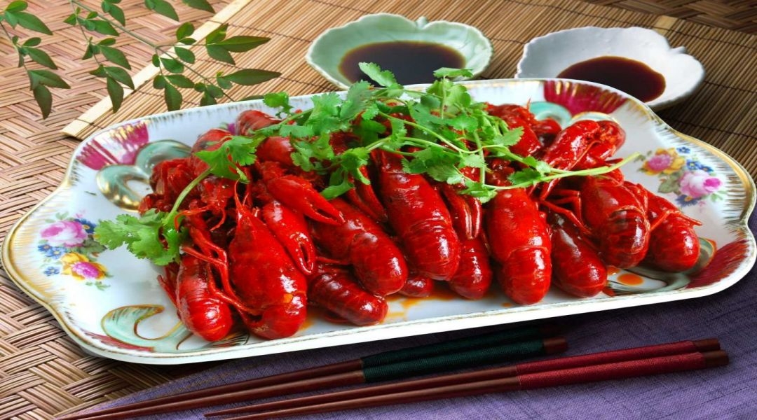餐饮美食海报模板麻辣小龙虾香辣虾促销宣传广告素材 (48)