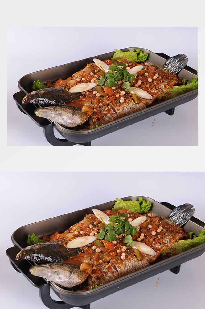 高清美食菜品菜谱JPG图片香辣烤鱼烧烤美工设计喷绘打印合成素材
