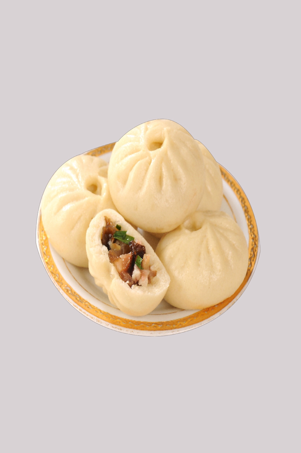 早点包子小笼包实拍免抠素材元素3
