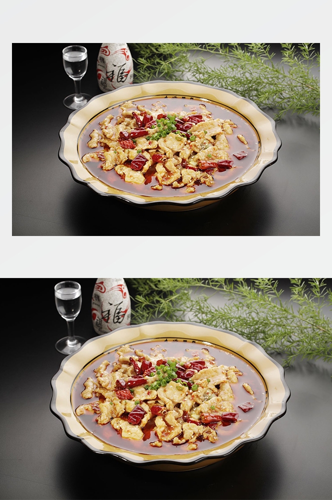 高清美食菜品菜谱JPG图片水煮肉片摄影美工设计喷绘打印合成素材  (56)