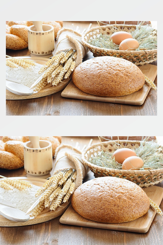 高清美食菜品菜谱JPG图片烤面包图库美工设计喷绘打印合成素材