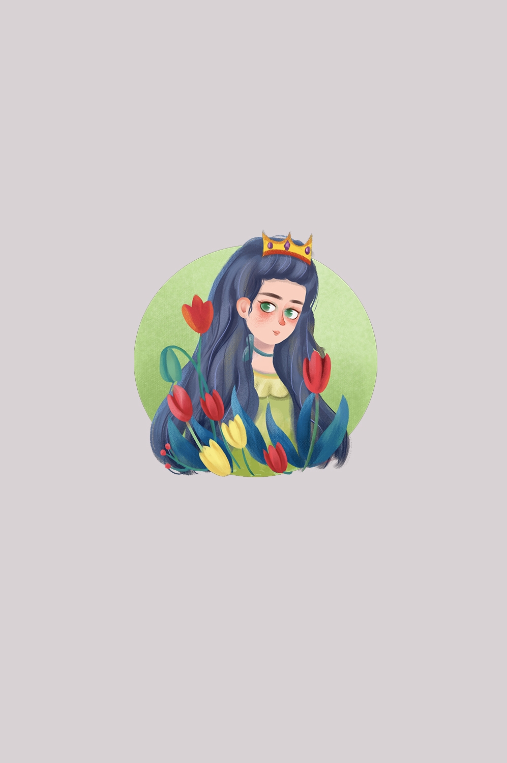 三八女王节女神节妇女节卡通人物主题插图透明背景免抠10