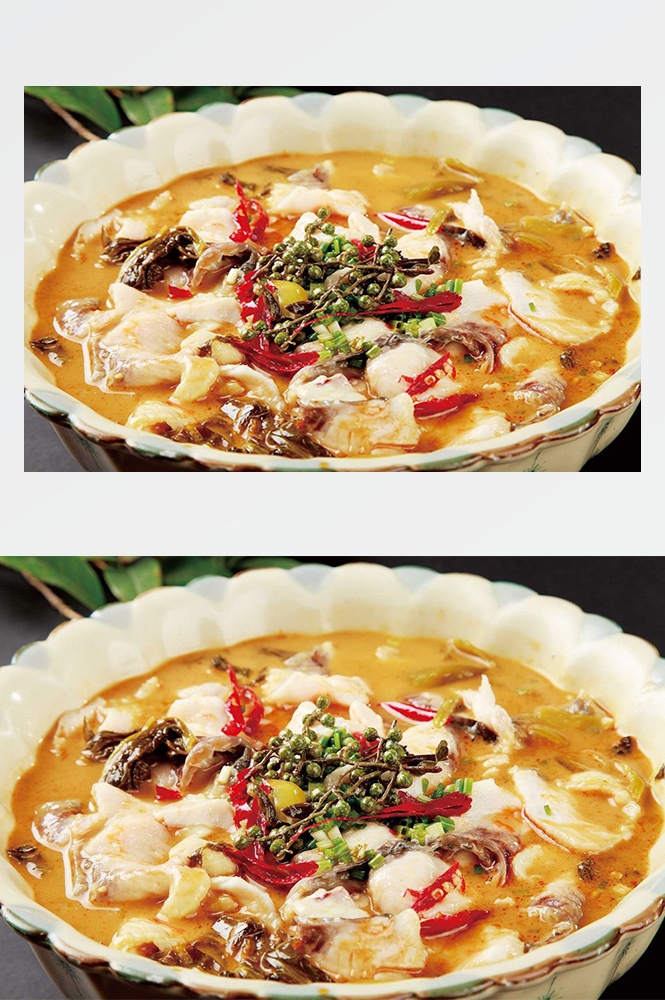 高清美食菜品菜谱JPG图片酸菜鱼摄影美工设计喷绘打印合成素材