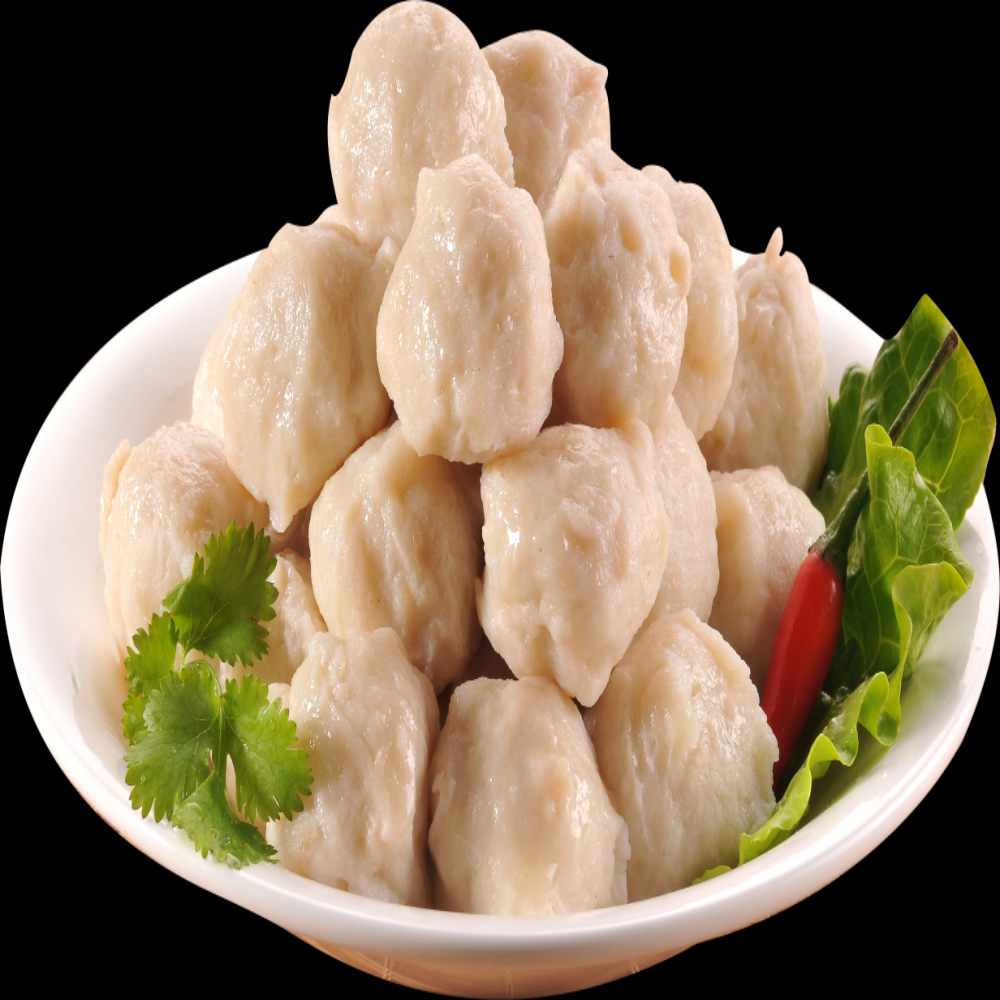 鱼肉丸子鱼丸图片元素透明背景免抠79