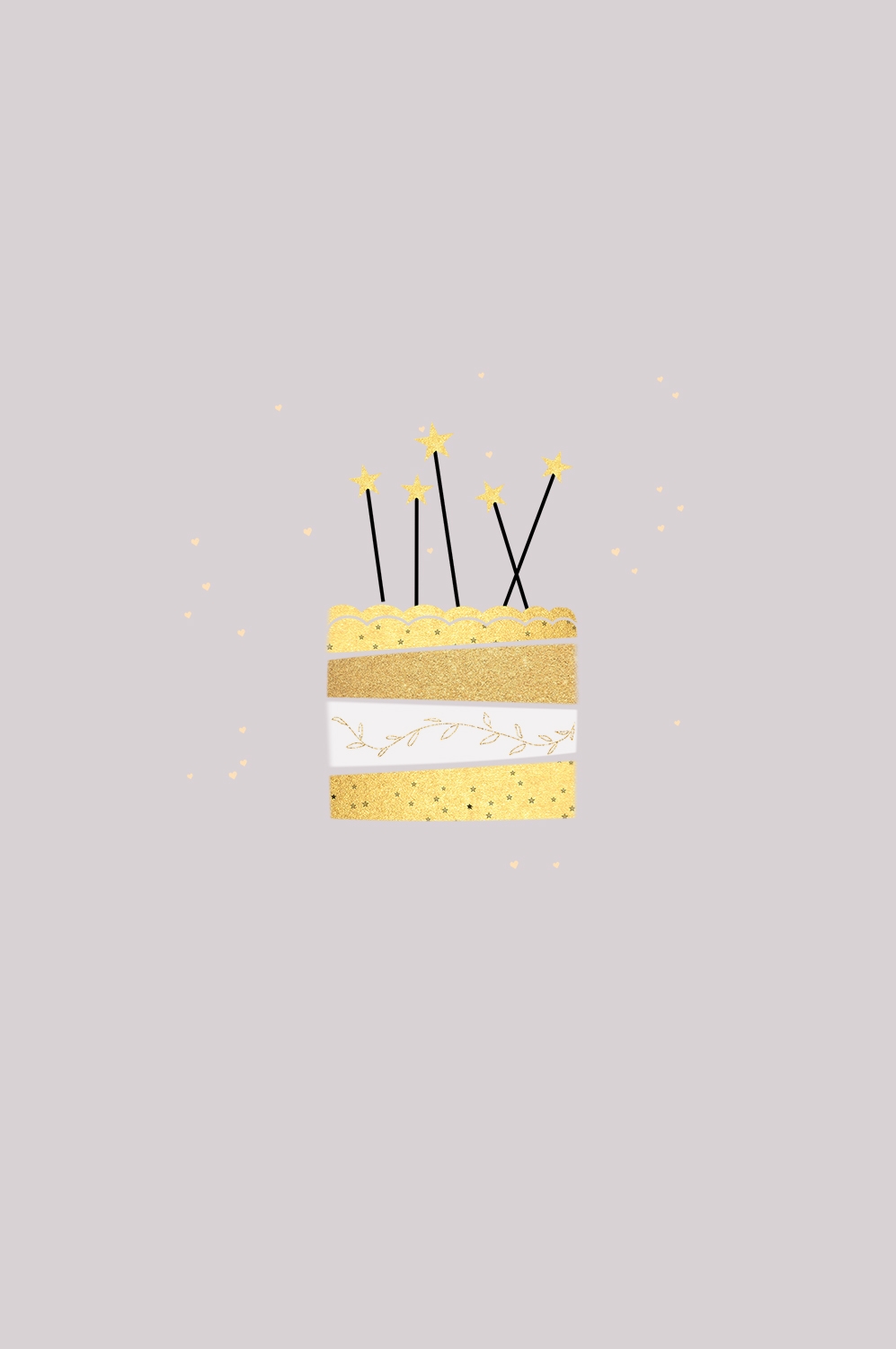金色生日气球生日帽免抠元素31