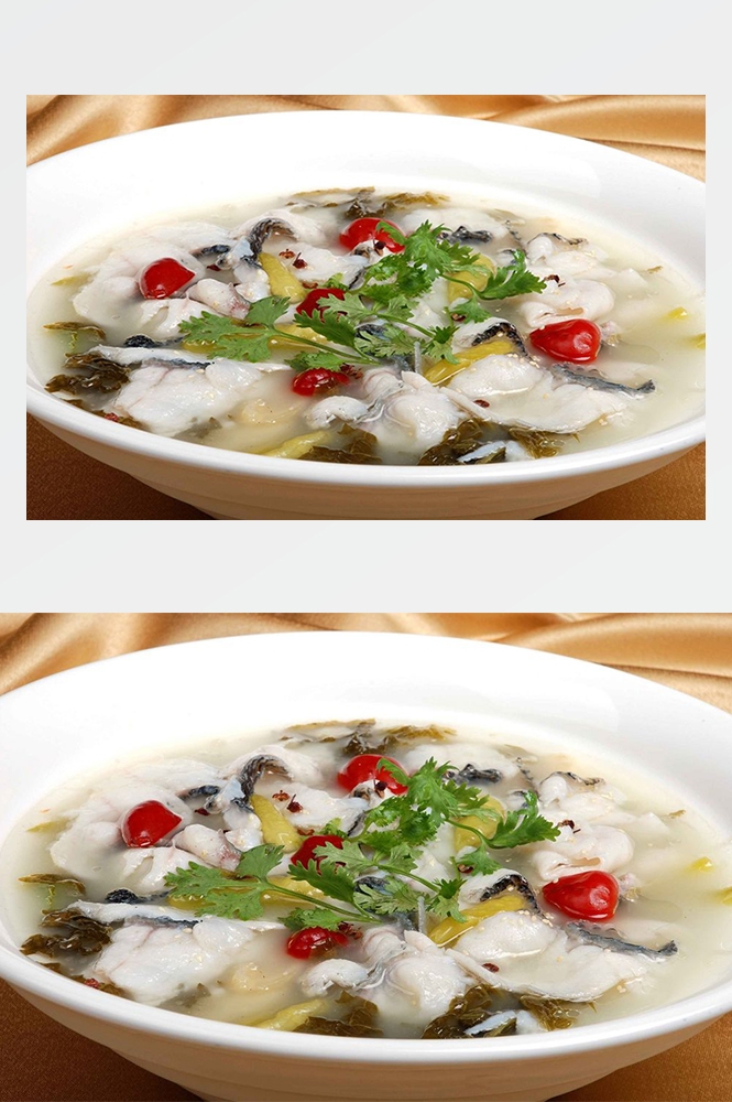 高清美食菜品菜谱JPG图片酸菜鱼摄影美工设计喷绘打印合成素材