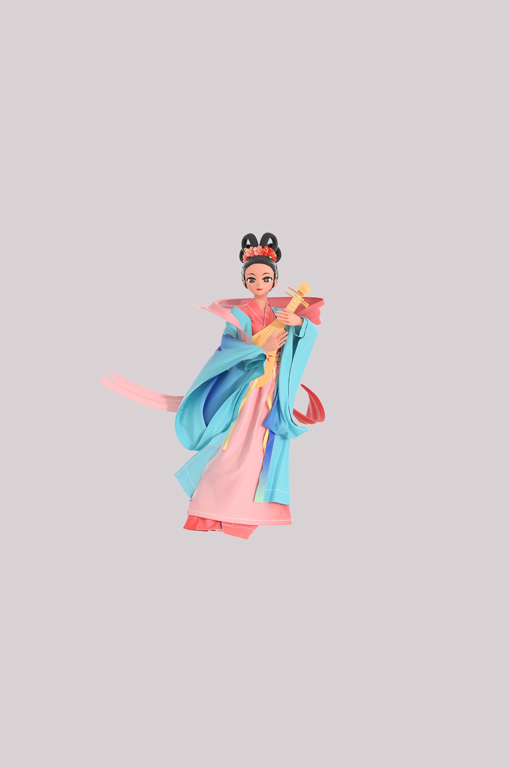 卡通嫦娥仙女中秋节免抠素材装饰元素46