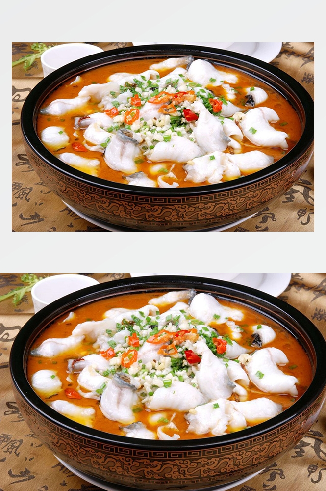 高清美食菜品菜谱JPG图片酸菜鱼摄影美工设计喷绘打印合成素材