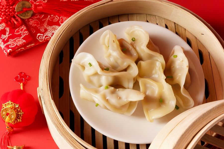饺子图片饺子实拍摄影图海报banner设计背景素材44