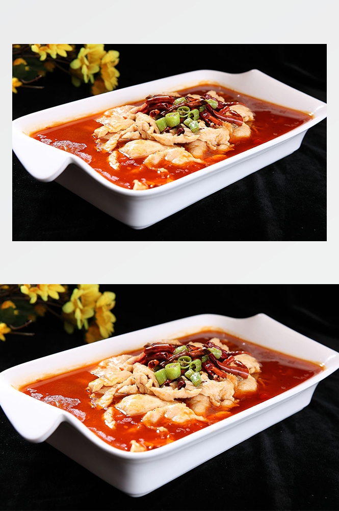 高清美食菜品菜谱JPG图片水煮肉片摄影美工设计喷绘打印合成素材  (55)