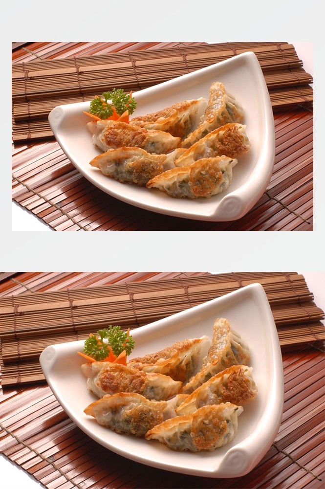 5高清美食菜品菜谱JPG图片生煎锅贴图库 (56)