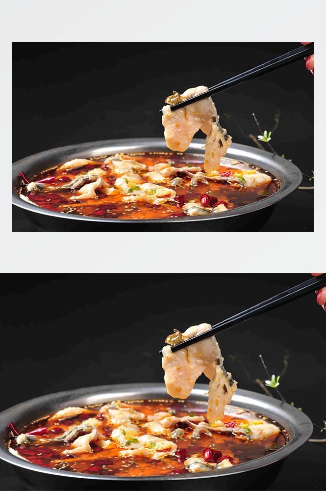高清美食菜品菜谱JPG图片酸菜鱼摄影美工设计喷绘打印合成素材