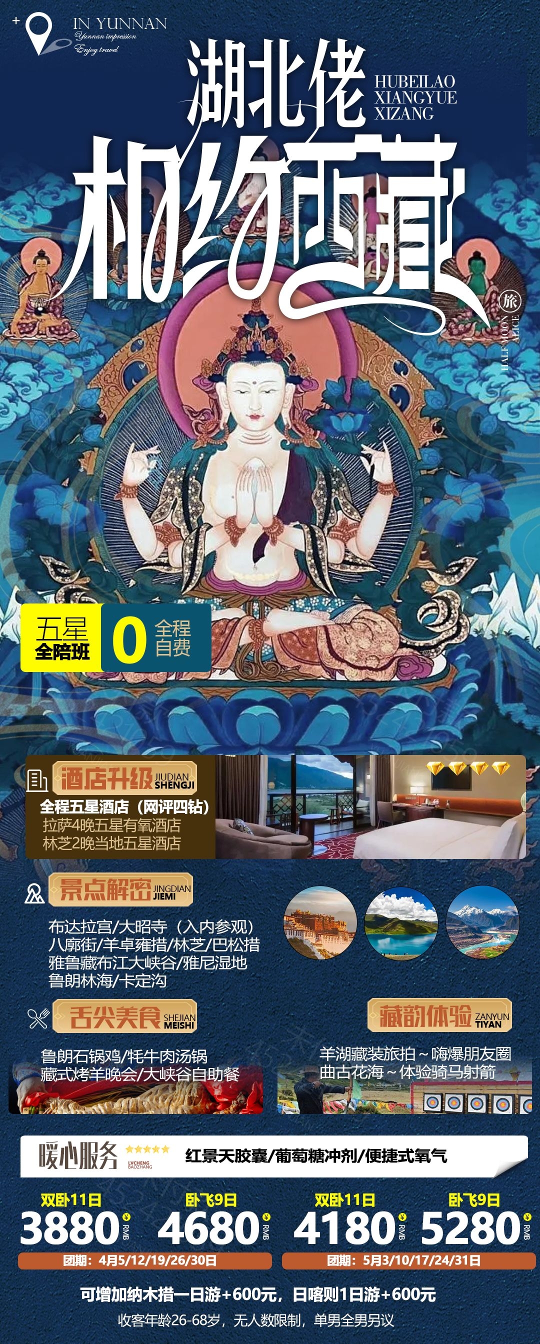 西藏拉萨布达拉宫川藏藏南灵芝日喀则海报易拉宝素材58