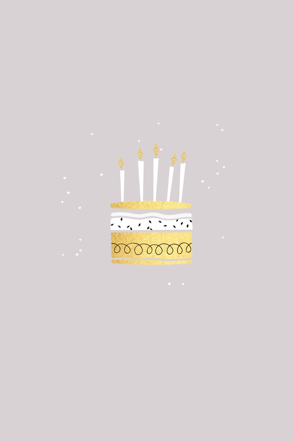 金色生日气球生日帽免抠元素29