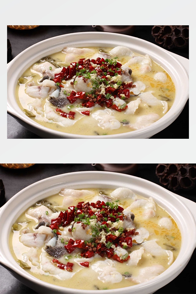 高清美食菜品菜谱JPG图片酸菜鱼摄影美工设计喷绘打印合成素材