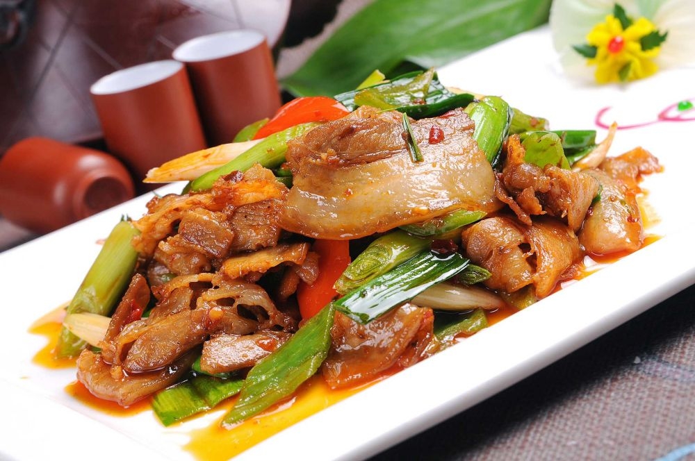 高清美食菜品菜谱回锅肉摄影美工设计喷绘打印合成素材 (37)