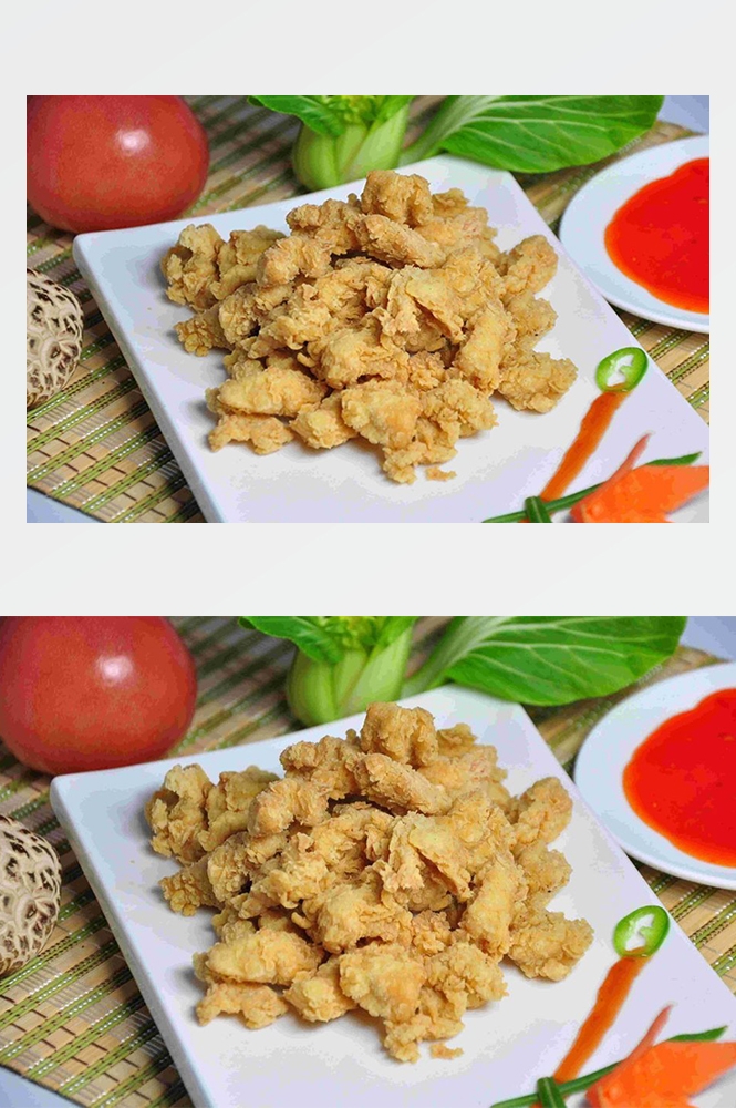 高清美食菜谱图片炸鸡腿鸡翅鸡块美工设计素材 (36)