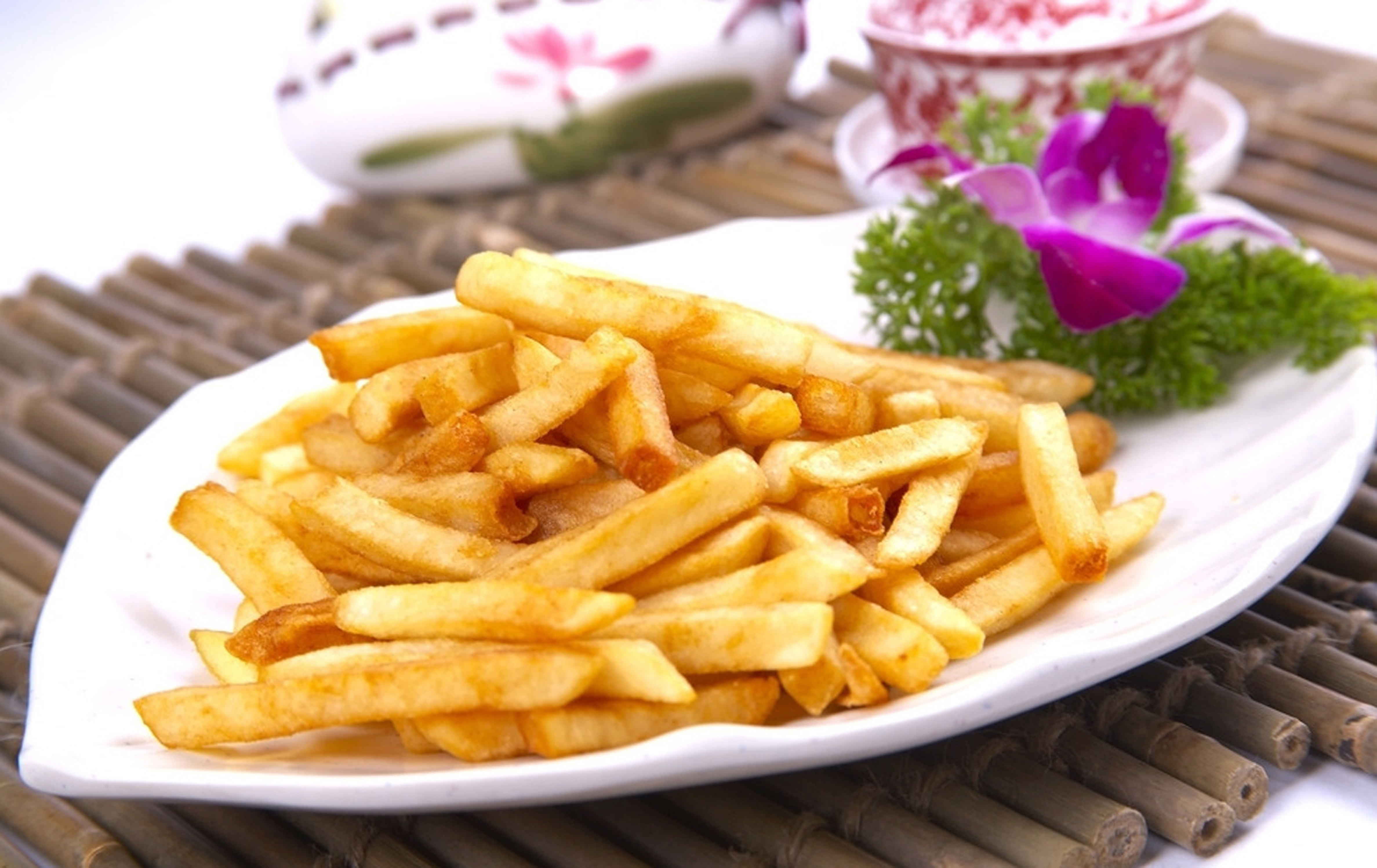 高清美食菜品菜谱JPG图片油炸薯条图库美工设计喷绘打印合成素材