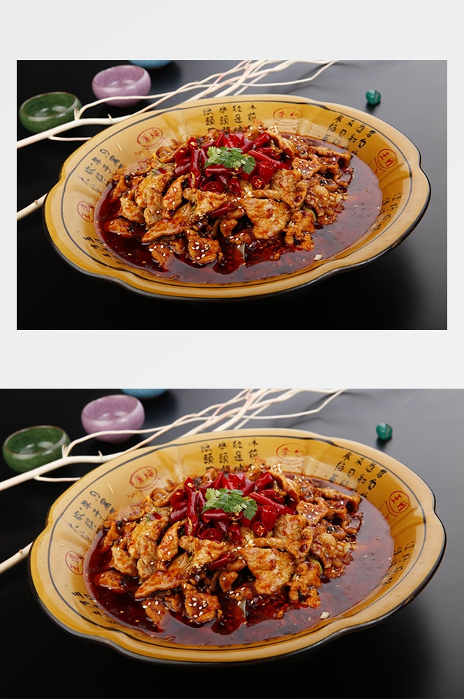 高清美食菜品菜谱JPG图片水煮肉片摄影美工设计喷绘打印合成素材  (62)