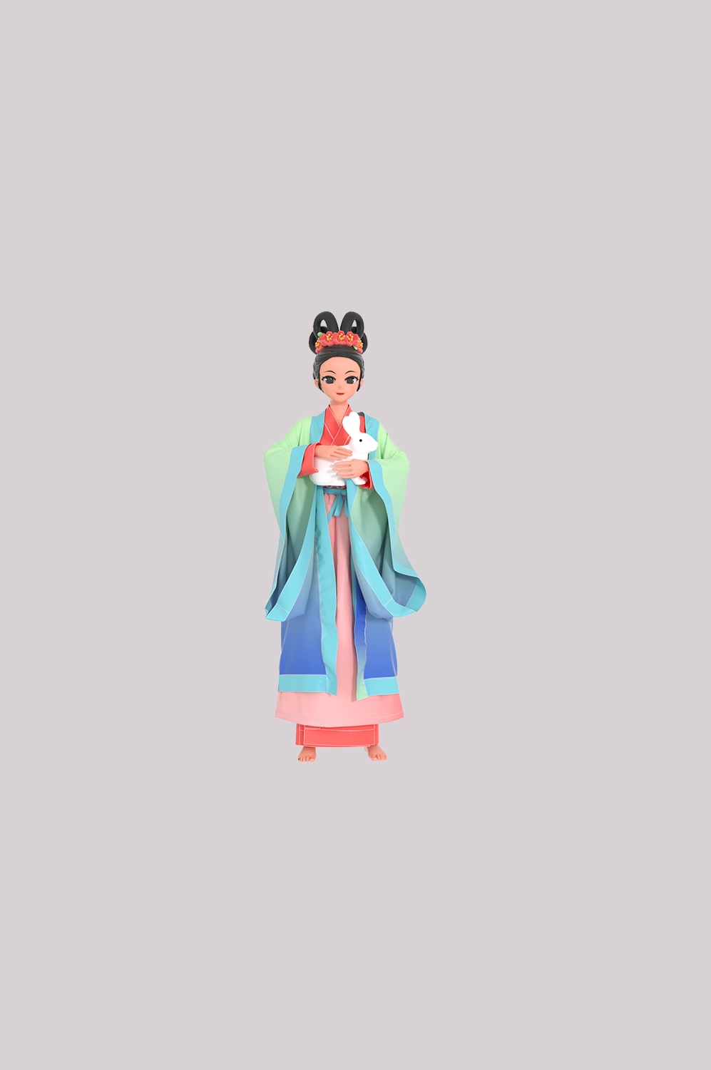 卡通嫦娥仙女中秋节免抠素材装饰元素43