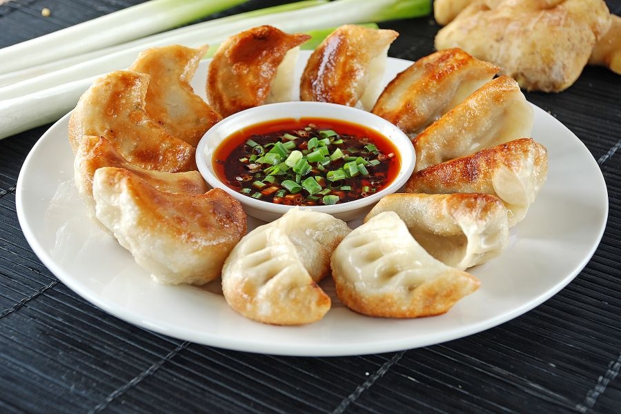 5高清美食菜品菜谱JPG图片生煎锅贴图库 (44)