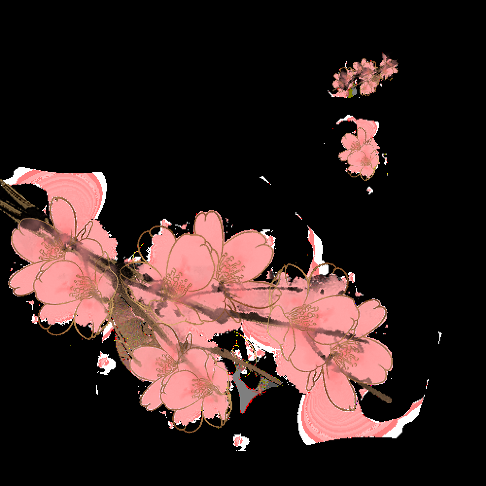 节气惊蛰插画图案装饰元素免抠素材69
