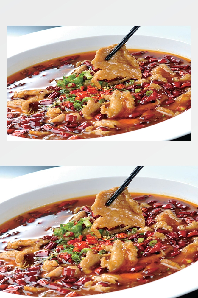 高清美食菜品菜谱JPG图片水煮肉片摄影美工设计喷绘打印合成素材  (41)