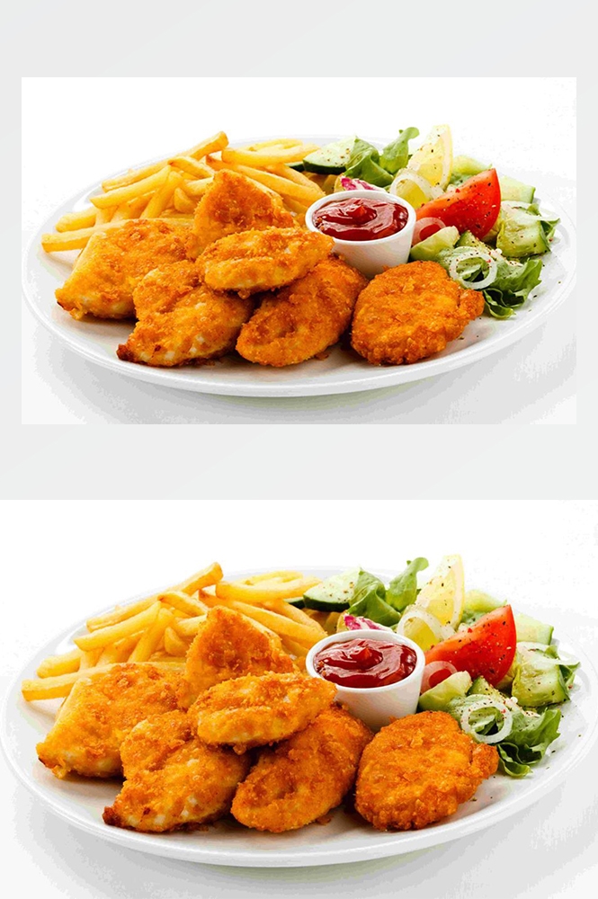 高清美食菜谱图片炸鸡腿鸡翅鸡块美工设计素材