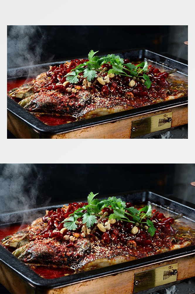 高清美食菜品菜谱JPG图片香辣烤鱼烧烤美工设计喷绘打印合成素材 (33)