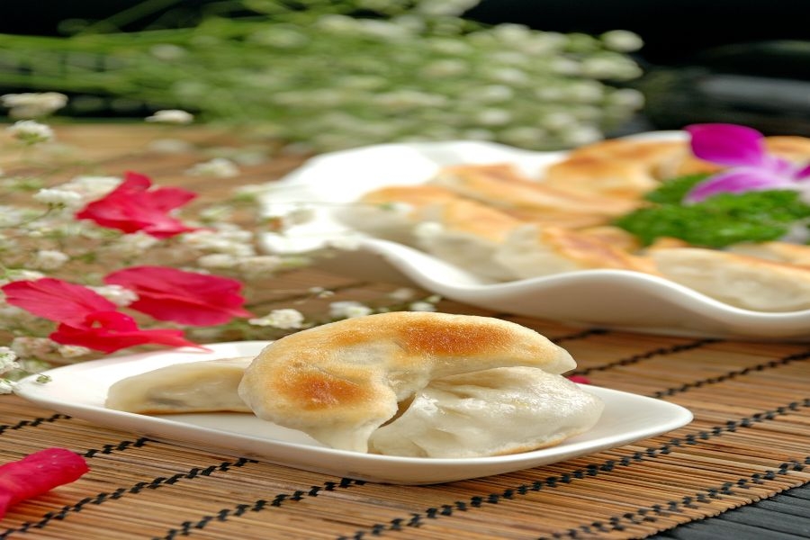 5高清美食菜品菜谱JPG图片生煎锅贴图库 (50)